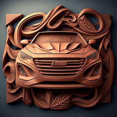 3D мадэль Hyundai Elantra (STL)